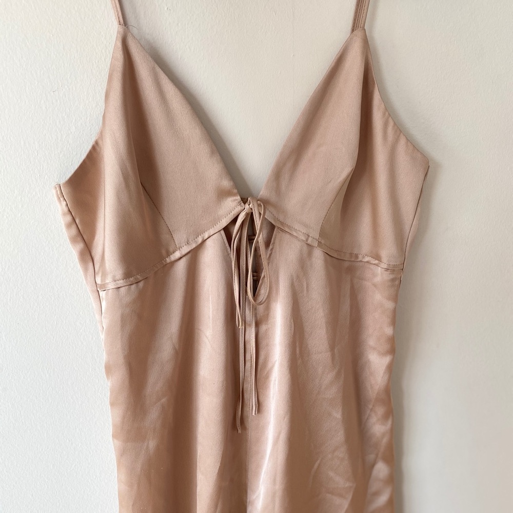 COPY - Cotton Candy LA Tie Front Romper